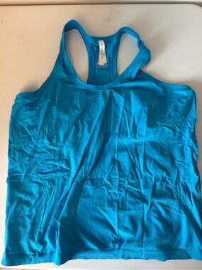 Athleta Bright Teal Racerback Tank Top